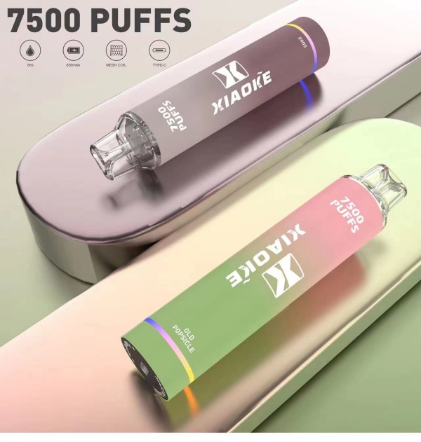 XIAOKE梟客7500口大容量拋棄式電子煙 正品現貨